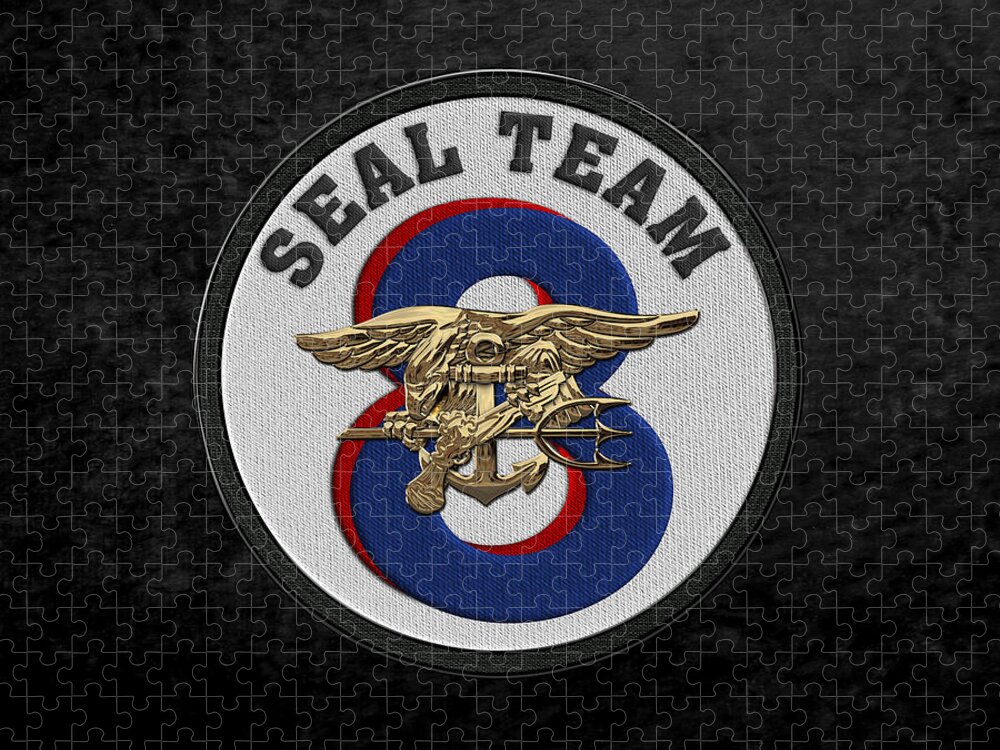 Seal Team Eight SEAL Team 8 4" USN Patch Patch